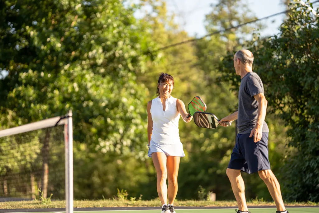 Enjoying Pickleball and Activities | Active Adult Living on Lake Lanier | The Lake Society